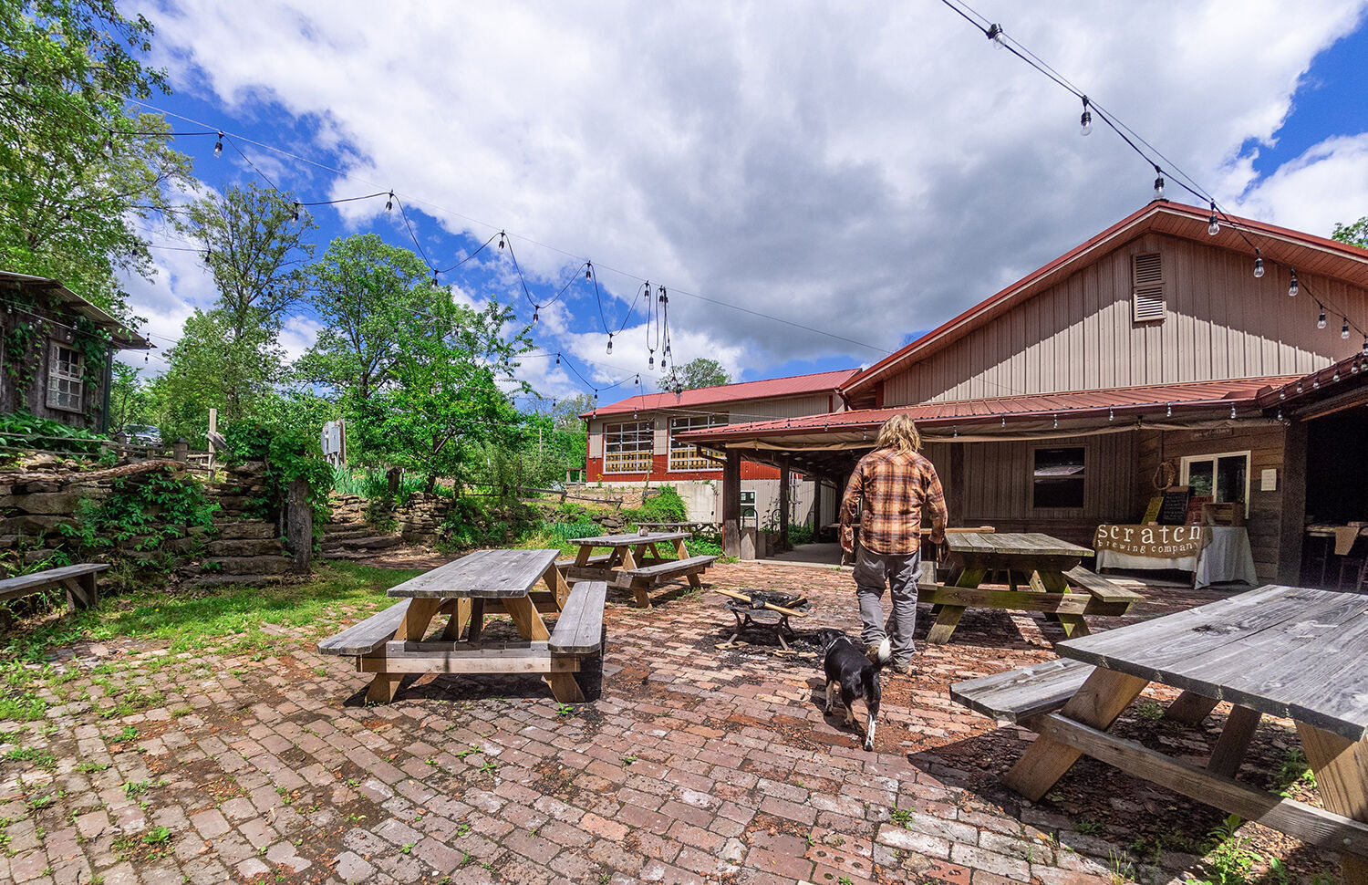 Scratch patio